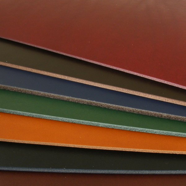 COLOURED VEGETABLE TANNED Leathers